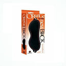 Antifaz Negro con Costuras Naranjas - Sex Shop