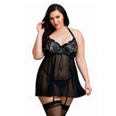 Babydoll Encaje Veneciano - Sex Shop