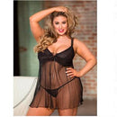 Babydoll Negro Hot Lingerie - Sex Shop