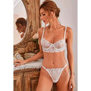 Coordinado de Mesh Bordado - Sex Shop