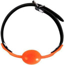 Mordaza Orange Black - Sex Shop