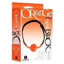 Mordaza Orange Black - Sex Shop