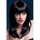 Peluca Con Fleco 48cm - Sex Shop