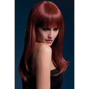 Peluca Con Fleco 66cm - Sex Shop