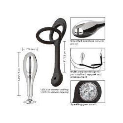 Plug Anal con Anillo Teardrop - Sex Shop