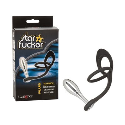 Plug Anal con Anillo Teardrop - Sex Shop