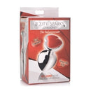 Plug Anal Corazon Jaspe Rojo - Sex Shop