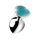 Plug Anal Corazon Turquesa - Sex Shop