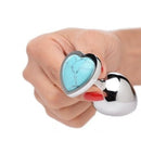 Plug Anal Corazon Turquesa - Sex Shop