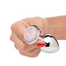 Plug Anal Cuarzo Rosa - Sex Shop