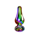 Plug Anal de Metal Rainbow - Sex Shop
