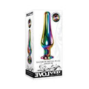 Plug Anal de Metal Rainbow - Sex Shop