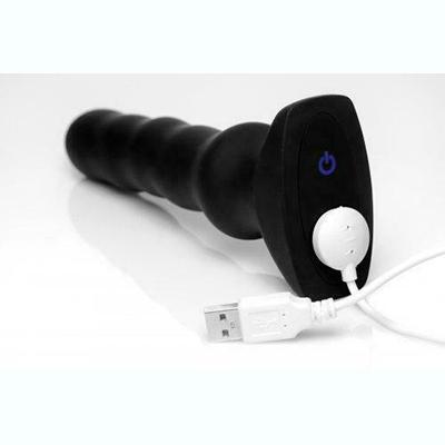 Plug Anal Ondulante con Vibración - Sex Shop