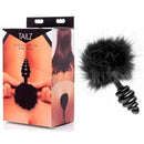 Plug Cola Conejo Negra - Sex Shop