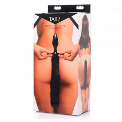 Plug de Cristal con Cola - Sex Shop