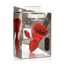 Plug de Rosa con Vibracion - Sex Shop