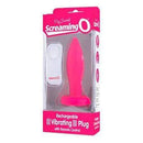 Plug Vibrador Recargable Screaming - Sex Shop