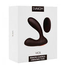 Vibrador Anal Vick Black - Sex Shop