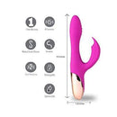 Vibrador Multiorgásmico Maia Morado - Sex Shop